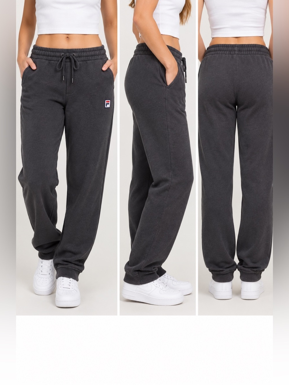 Fila Charcoal Sweatpants Medium